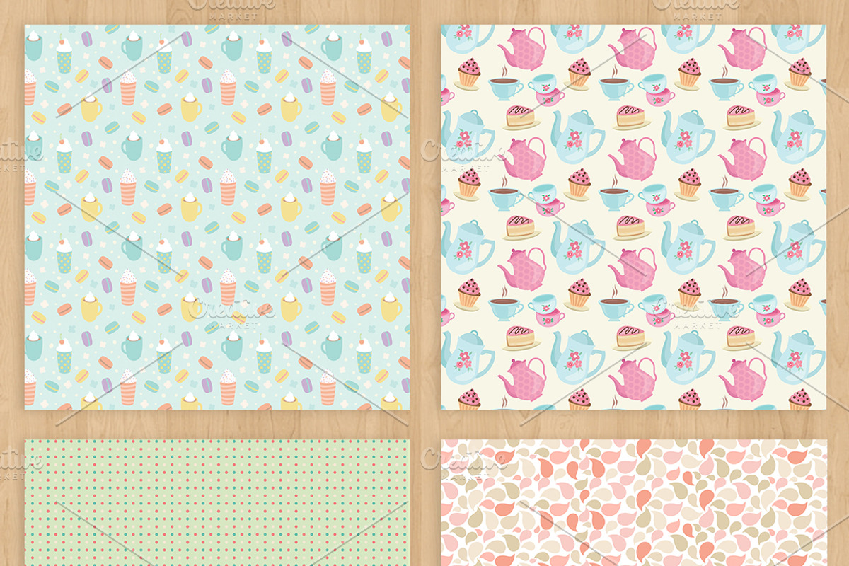 Candy Paper Pack, a Pattern Graphic by Zlatoena Clipart (Photo 3 of 4)