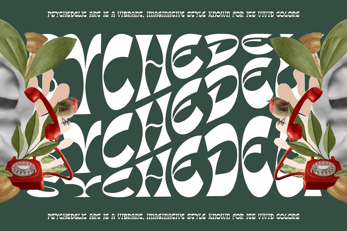 Tanqier Groovy Display Font, a Serif Font by timelesstype.co (Photo 7 of 20)