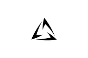 Minimalist Abstract Triangle Logo, a Branding & Logo Template by Luxury Logos (Thumbnail 3 of 4)