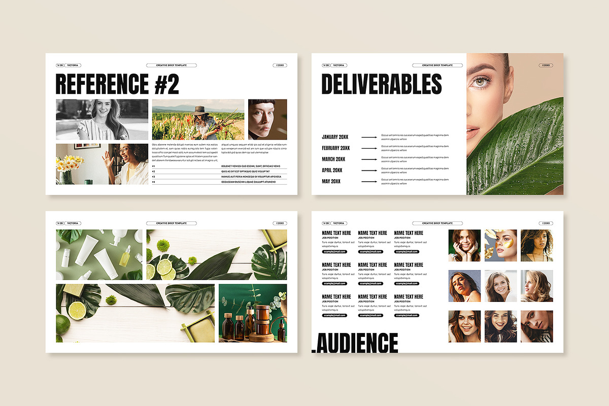 Creative Brief Presentation Template, a Presentation Template by E-Type (Photo 4 of 5)