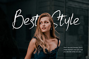 Monzana Brush Hanwritten Font, a Script Font by UICreative (Thumbnail 3 of 5)