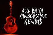 Musician Crush - Vibrant Font, a Font by Motokiwo (Thumbnail 6 of 12)