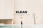 KLEAN - A Minimalist Presentation, a Presentation Template by Cribb Co. (Thumbnail 1 of 4)