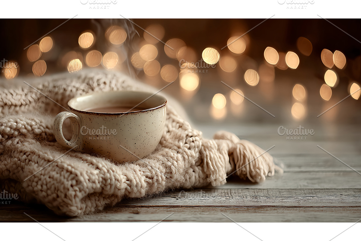 Steam rising from cup of coffee, an Illustration by Lukas Jonaitis SHOP