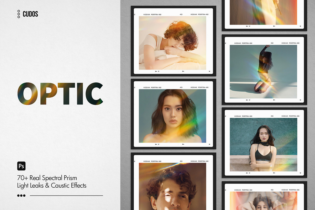 OPTIC | Prism & Rainbow Light Leaks, a Preset Add-On by CUDOS (Photo 1 of 16)