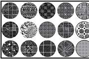Zentangle 60 Pattern Brush Bundle, a Brush Add-On by Willow & Wheat (Thumbnail 3 of 4)