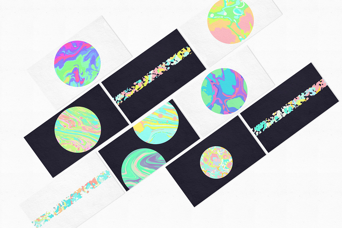 Oil Spill - Marbled Styles, a Layer Style Add-On by digiful (Photo 4 of 10)