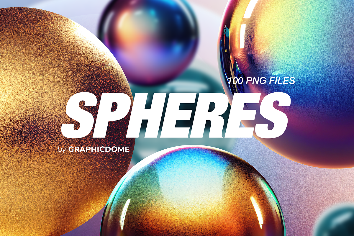 310 Abstract & Sphere PNG Elements, an Object Graphic by Graphicdome (Photo 3 of 52)