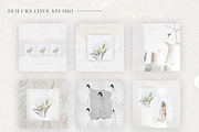 Ripped Paper Templates + Graphics, a Social Media Template by FEM Creative Studio (Thumbnail 2 of 8)