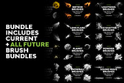 All Brushes Bundle 8000+ (1.0.3), a Brush Add-On by UnicDesign (Thumbnail 4 of 6)