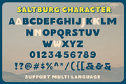 Saltburg - Organic Sans Serif, a Font by Letterhend Studio (Thumbnail 6 of 6)