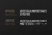 OCD Narrow, a Sans Serif Font by Clint English (Thumbnail 3 of 5)