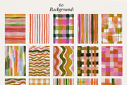 Artisan Lines - Painted Backgrounds, a Background Graphic by Essentially Nomadic (Thumbnail 6 of 9)