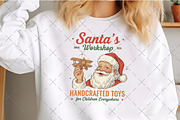Christmas Santa Vintage Farmhouse, an Illustration by Craft Nest (Thumbnail 3 of 6)