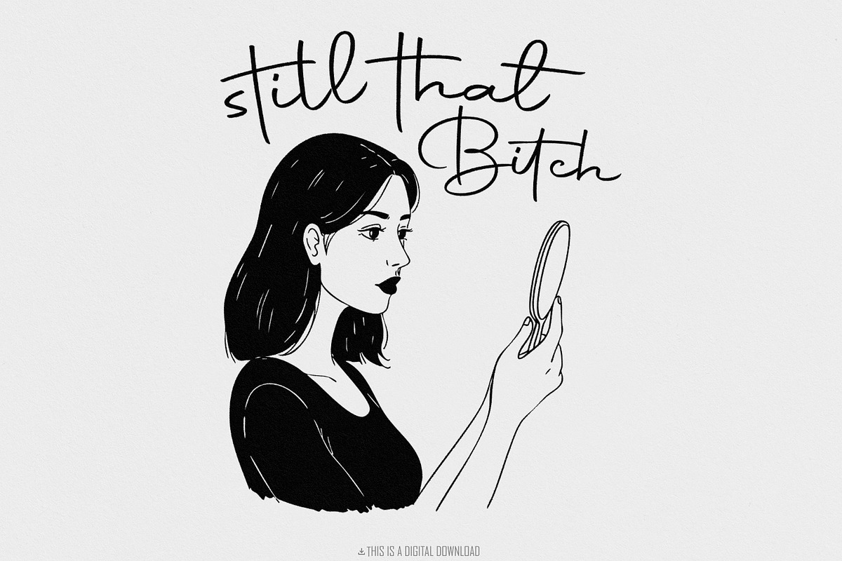 Inner Bitch PNG, Adult Humor PNG, an Illustration by SharpMarketplace (Photo 1 of 9)