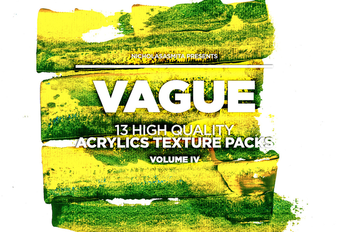 Vague IV: 13 Acrylics Textures, a Texture Graphic by nicholasasmita (Photo 8 of 12)