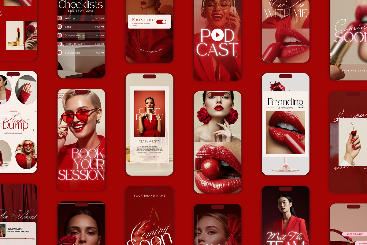 Instagram Reel covers Template preview 2