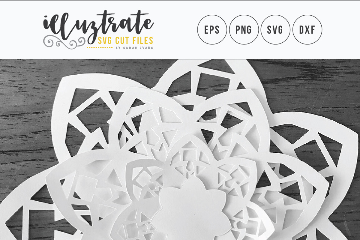 3d Flower SVG Bundle, an Illustration by illuztrate (Photo 12 of 12)