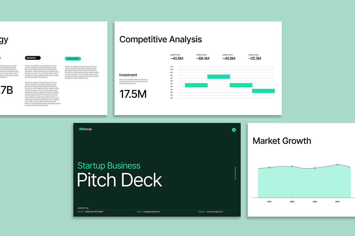 Startup Business Pitch Deck Template, a Presentation Template by Templeste (Photo 6 of 6)
