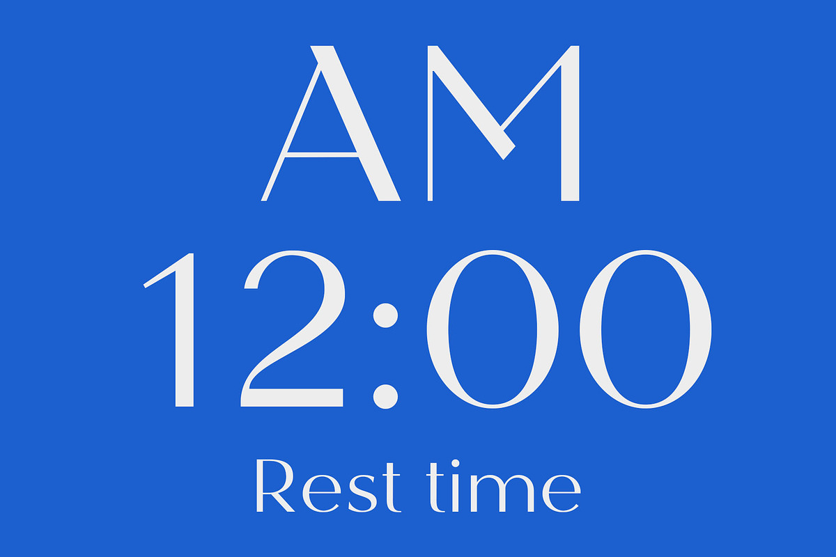 Midnight - Sans Serif Typeface, a Sans Serif Font by Dauum Works (Photo 2 of 7)