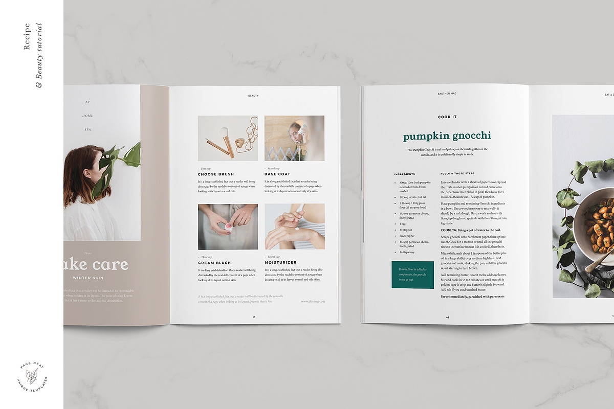 Saunter • Lifestyle Magazine, a Magazine Template by PageBeat (Photo 10 of 12)