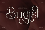 Bugist Elegant Serif Font, a Serif Font by Graphicxell (Thumbnail 1 of 8)