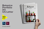 Botanice Portfolio, a Brochure Template by Firtana (Thumbnail 1 of 14)