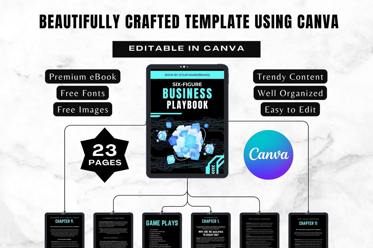 Six Figure Business Playbook, a Templates & Theme by Digital Content Mix (Photo 2 of 5)