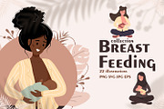 Breast Feeding collection, an Illustration by KeronnArt (Thumbnail 1 of 11)
