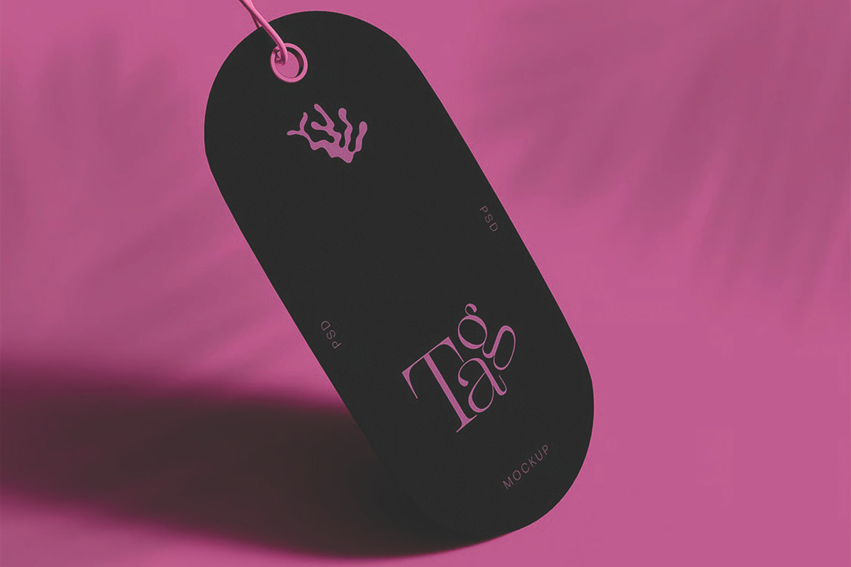 Label Tag Mockup, an Advertising Mockup by skybluecreative (Photo 2 of 3)