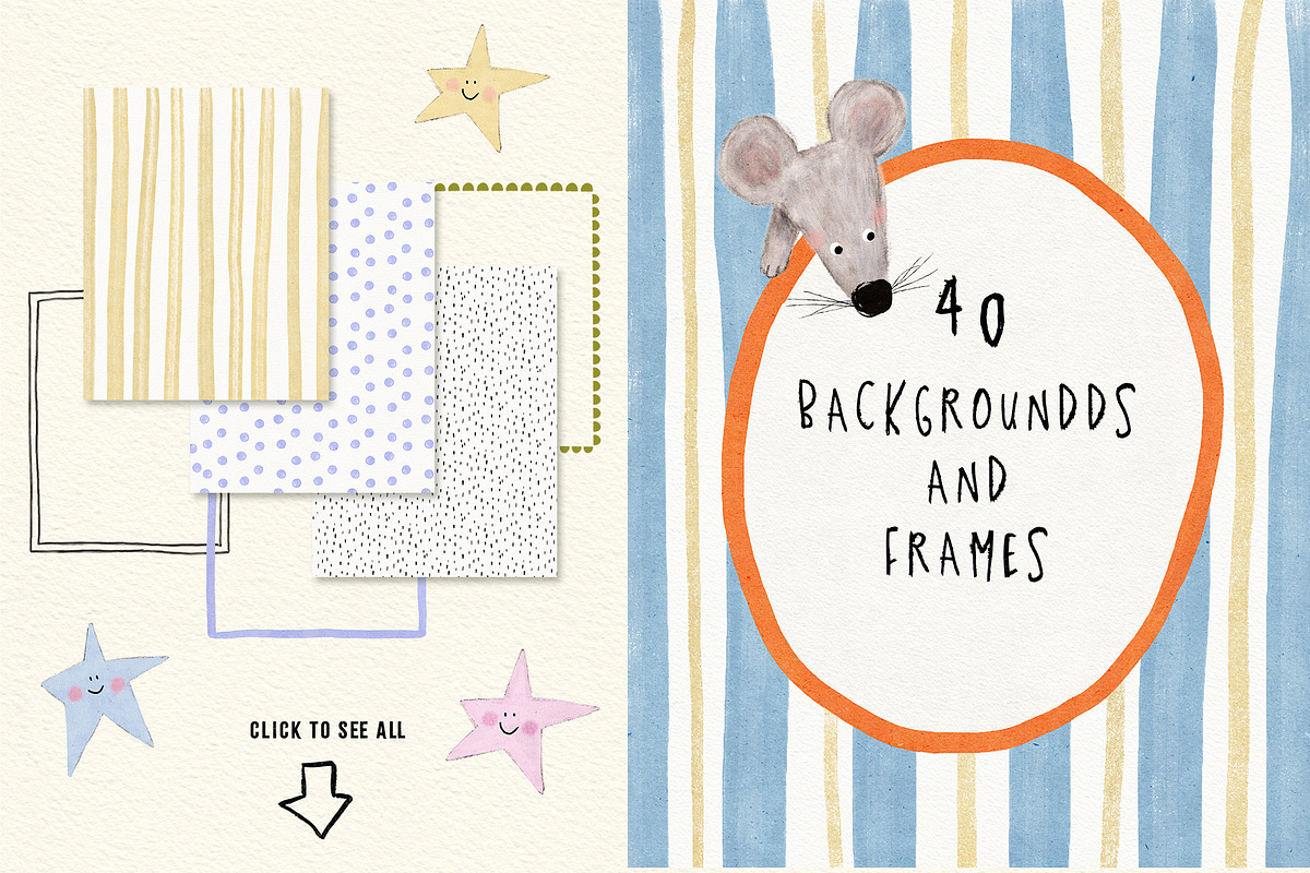 NOM NOM | 217+ elements, an Animal Illustration by Oksana Stepova (Photo 15 of 20)
