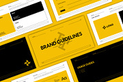 Modern Brand Guide Template, a Branding & Logo Template by Moody Designs (Thumbnail 1 of 8)