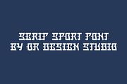 Fast Serious - Racing & Speed Font, a Blackletter Font by QR Design Studio (Thumbnail 3 of 6)