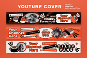 Beige Japanese Food Youtube Cover, a Social Media Template by graphicook (Thumbnail 2 of 3)