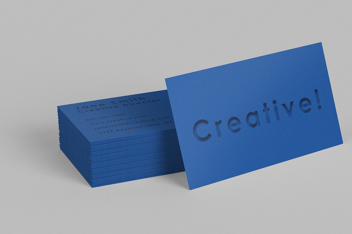 Engraved Business Card Bundle, a Business Card Template by GaiaaDesigns (Photo 5 of 6)