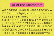 CS Bohemian Drawn, a Sans Serif Font by Craft Supply Co. (Thumbnail 8 of 8)