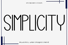 Simplicity