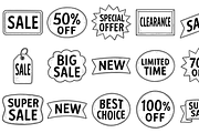 Sale Badge Collection, an Object Graphic by nikagraphic (Thumbnail 3 of 3)