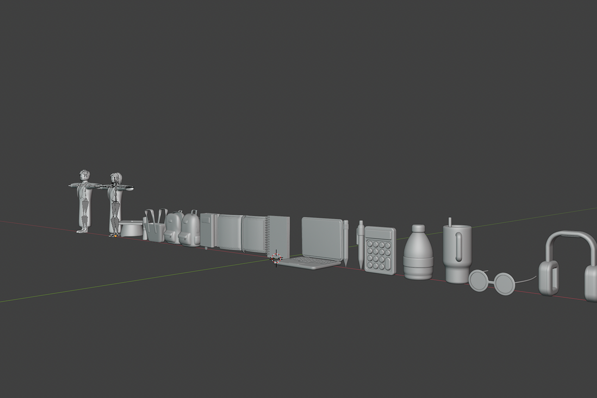 Education Set 3D model, an Object 3D Model by Artem Varnitsin (Photo 3 of 6)