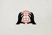 Global Support Hands Logo, a Branding & Logo Template by Luxury Logos (Thumbnail 4 of 4)