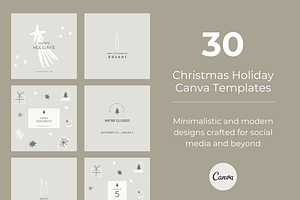 Christmas Instagram Template - Canva