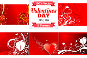 Happy Valentines Day Concepts, a Decorative Illustration by TAlex (Thumbnail 1 of 6)