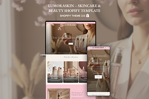 Ultimate Aesthetic Skincare Shopify, a Shopify Template by AtelierDuVow