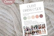 Dresscode card with photo, a Card Template by EvaTemplates (Thumbnail 5 of 5)