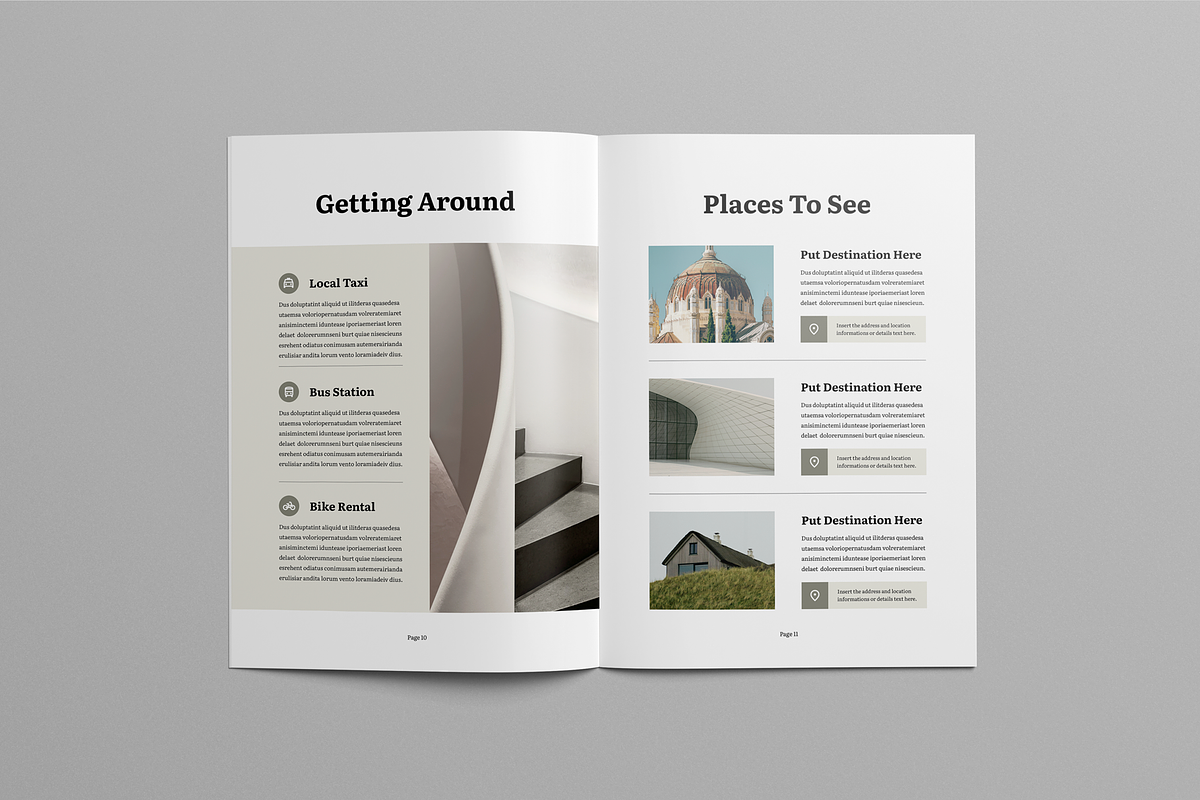 Welcome Guide Book Brochure, a Magazine Template by Leaflove (Photo 6 of 10)