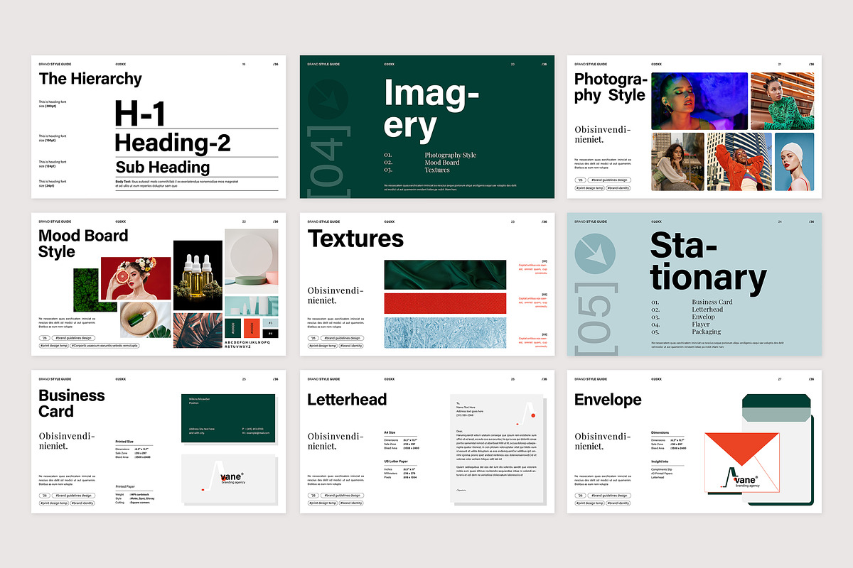 Brand Identity Guidelines Template, a Presentation Template by E-Type (Photo 4 of 5)