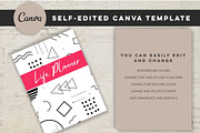 Printable Life Planner Template, a Stationery Template by Design House (Thumbnail 6 of 9)