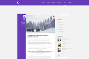 Quest - Portfolio PSD Template, a Websites & App Template by bigpsfan's SHOP (Thumbnail 4 of 7)