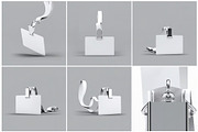 Lanyard Name Badge Tag Mock-up, an Advertising Mockup by Se٧enStudio (Thumbnail 10 of 10)