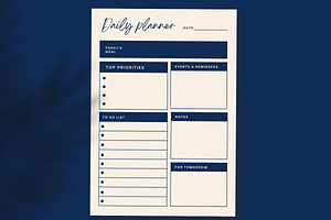 Digital Weekly And Daily Planner